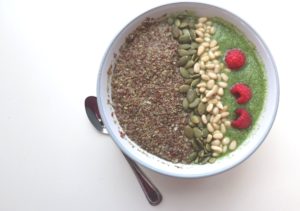 seaweed smoothie bowl